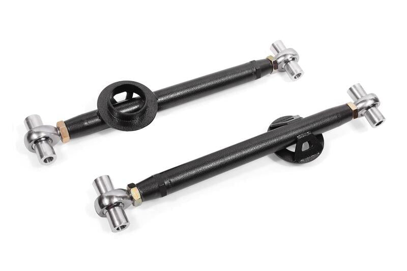 BMR Suspension BMR 79-04 Ford Mustang Double Adj. Lower Control Arms - Black Hammertone MLCA746H