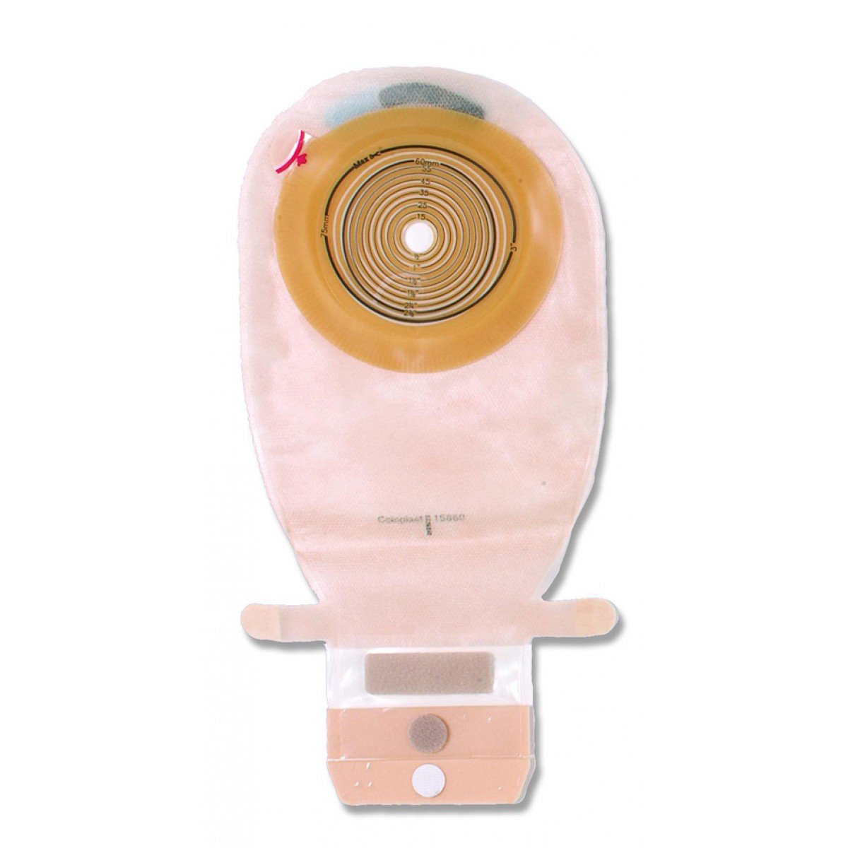 Assura® Convex Light 1-Piece Transparent Ostomy Pouch, 15 – 33mm Stomas 14413
