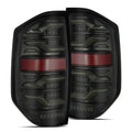AlphaRex 14-21 Toyota Tundra LUXX LED Taillights Alpha Blk w/Activ Light/Seq Signal 672030 *Discontinued