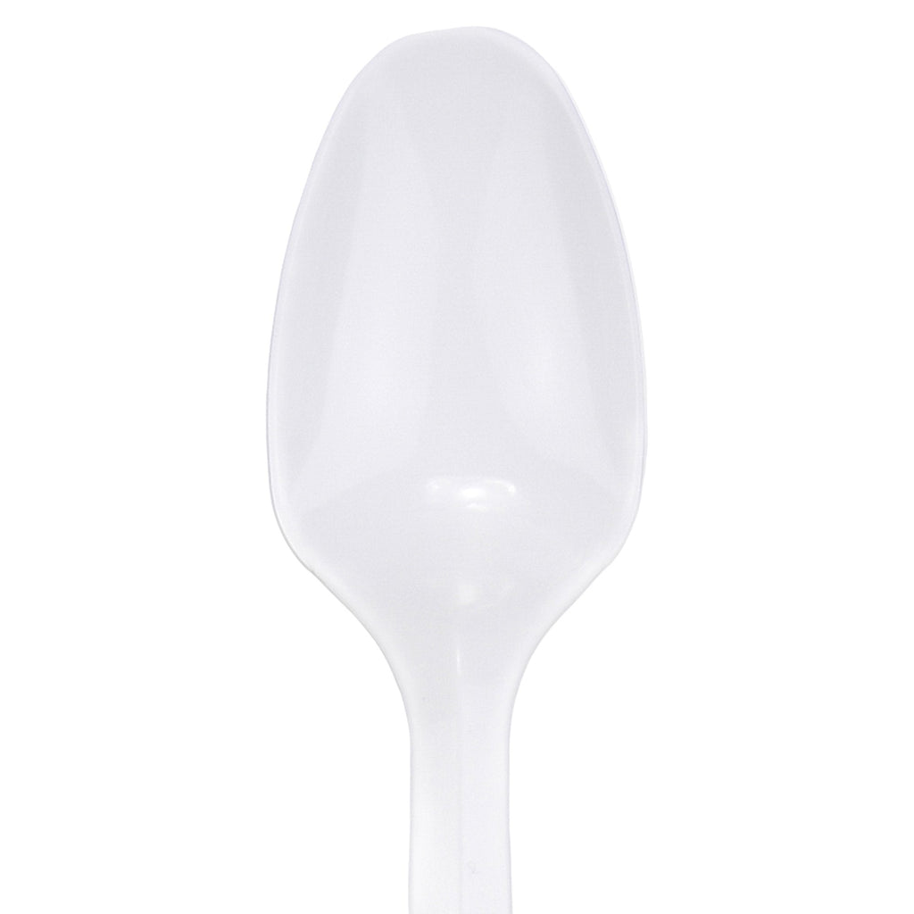 McKesson White Polypropylene Spoon, 5½ Inch Long 16-70035