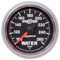 AutoMeter Sport-Comp II 52.4mm 100-260 Deg. F Water Temprature Gauge 3655