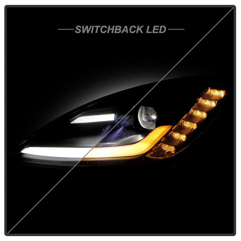 SPYDER Apex Series 05-13 Chevrolet C6 Corvette Hi Powered LED Module Headlights 5087959