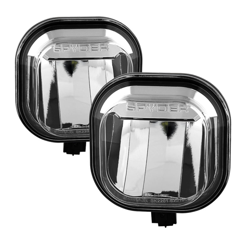 SPYDER Ford Superduty 11-14 LED Fog Lights Chrome FL-YD-FS11-LED-C 5081094