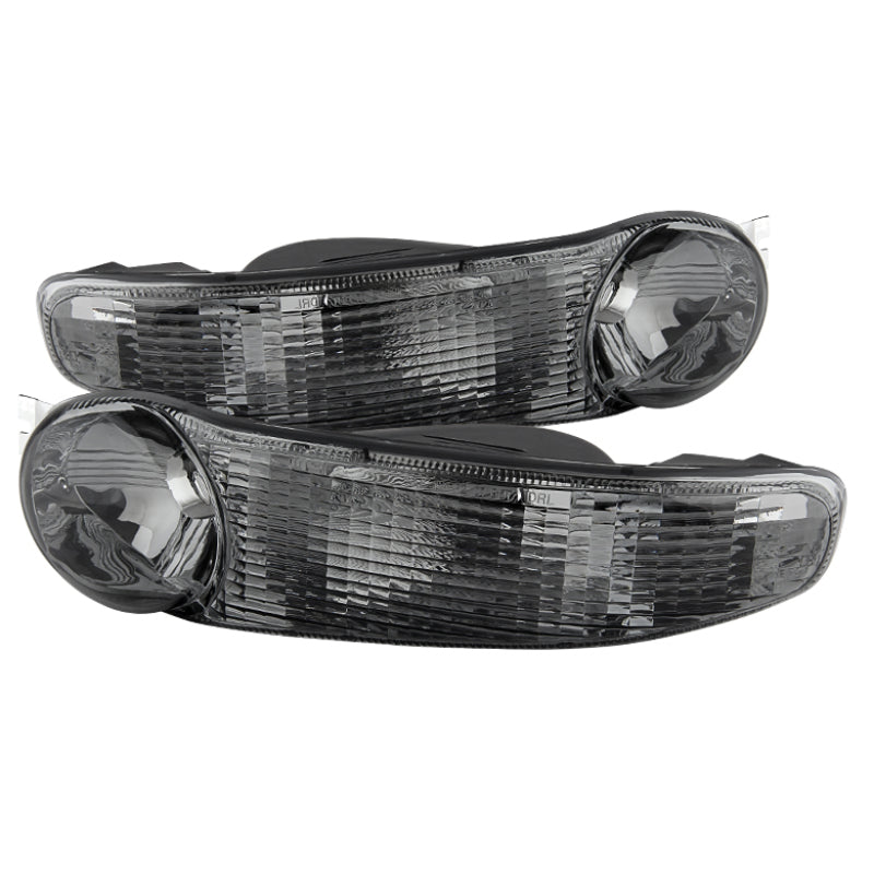 SPYDER Xtune GMC Sierra Denali 00-06 Bumper Lights Smoke CBL-GD00-SM 9027093