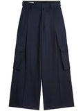 Dries Van Noten Men Piers Tris 1176 M.W.Pants Nav