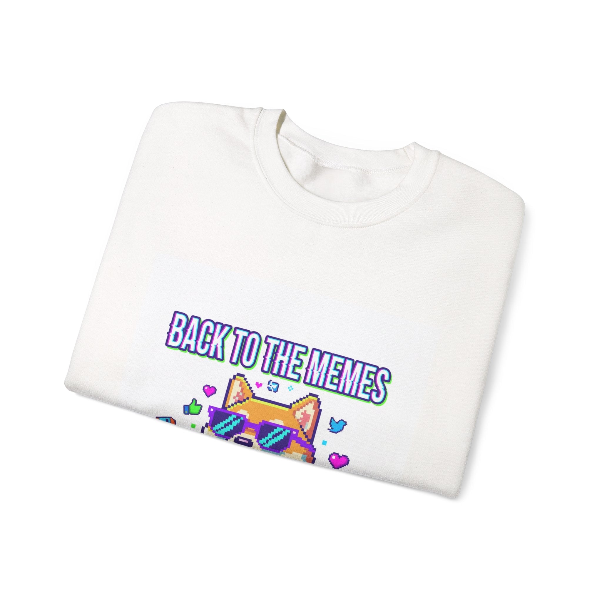 Back to the Memes Sweatshirt | 2000s Internet, meme throwback, nostalgia humor