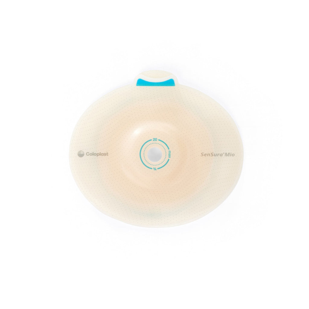 SenSura® Mio Flex Convex Light Barrier, 21 mm Stoma Opening, Red Color Match 16484
