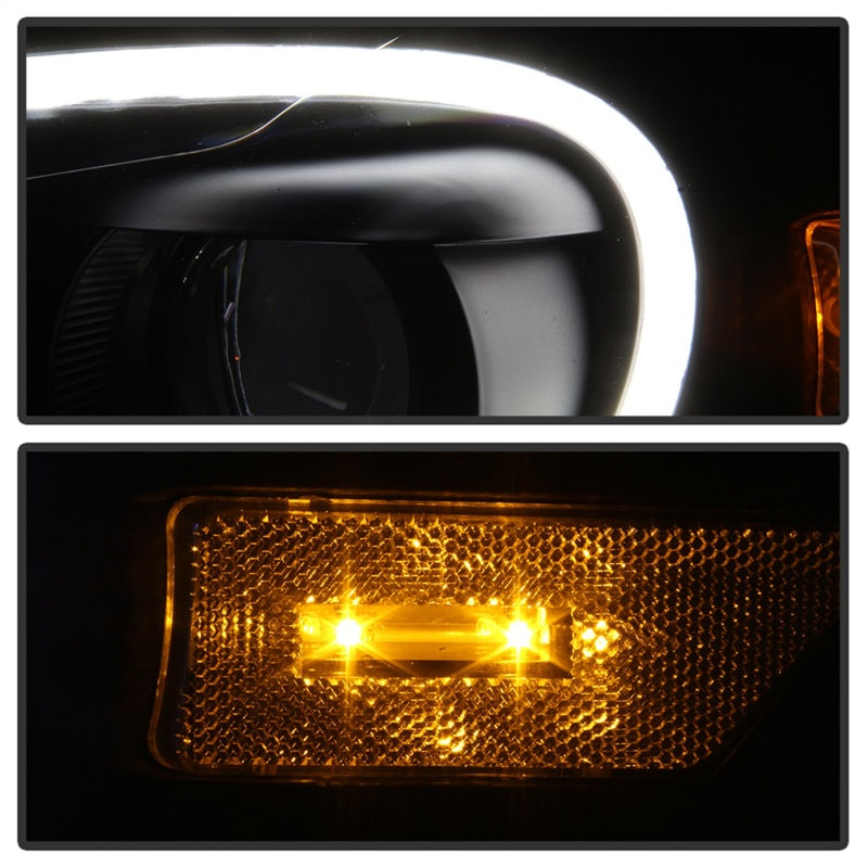 SPYDER xTune 06-13 Chevrolet Impala LED Light Bar Headlights - Black (PRO-JH-CIM06-LB-BK) 9042232