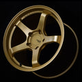 Advan GT for Porsche 18X10.0 +60 5-130 Racing Gold Metallic YAQ8K60PZP