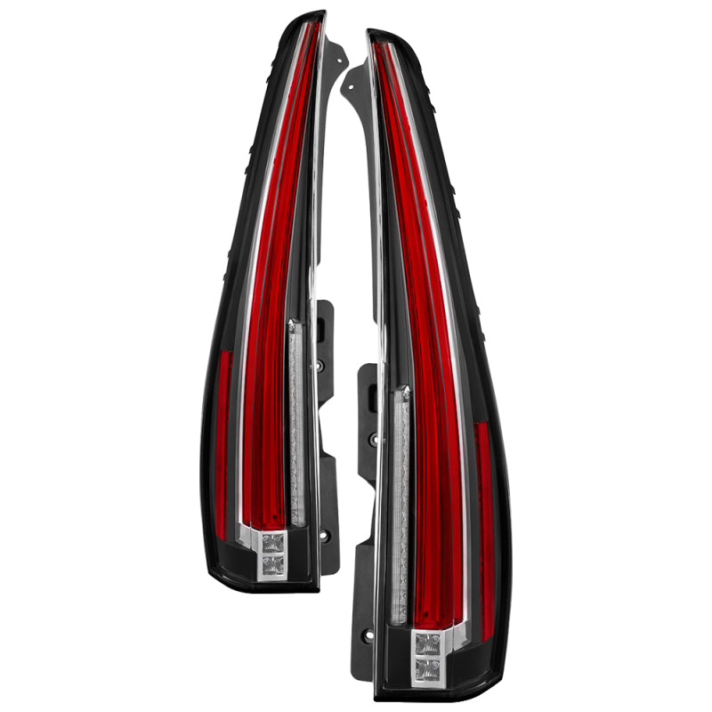 SPYDER xTune 07-14 Chevy Tahoe Suburban and 07-14 GMC Yukon Black LED Tail Lights ALT-ON-CSUB07-2IN1LED-BK 9039751