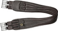 T TEKE Contoured Chafeless Girth for Horses, Airflow Waffle PVC Foam Construction with Double Side Heavy Duty Cotton Elastic and Stainless Steel Buckles (38"-56")
