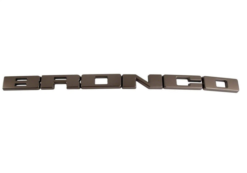 Ford Racing 2021+ Bronco Grille Lettering Overlay Kit - Bronze M-1447-BLBR