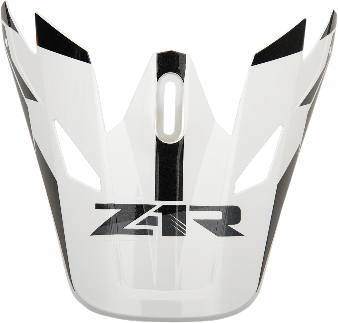 Z1R, Z1R Rise Visor Kit - White/Black by Z1R, Part 0132-1088