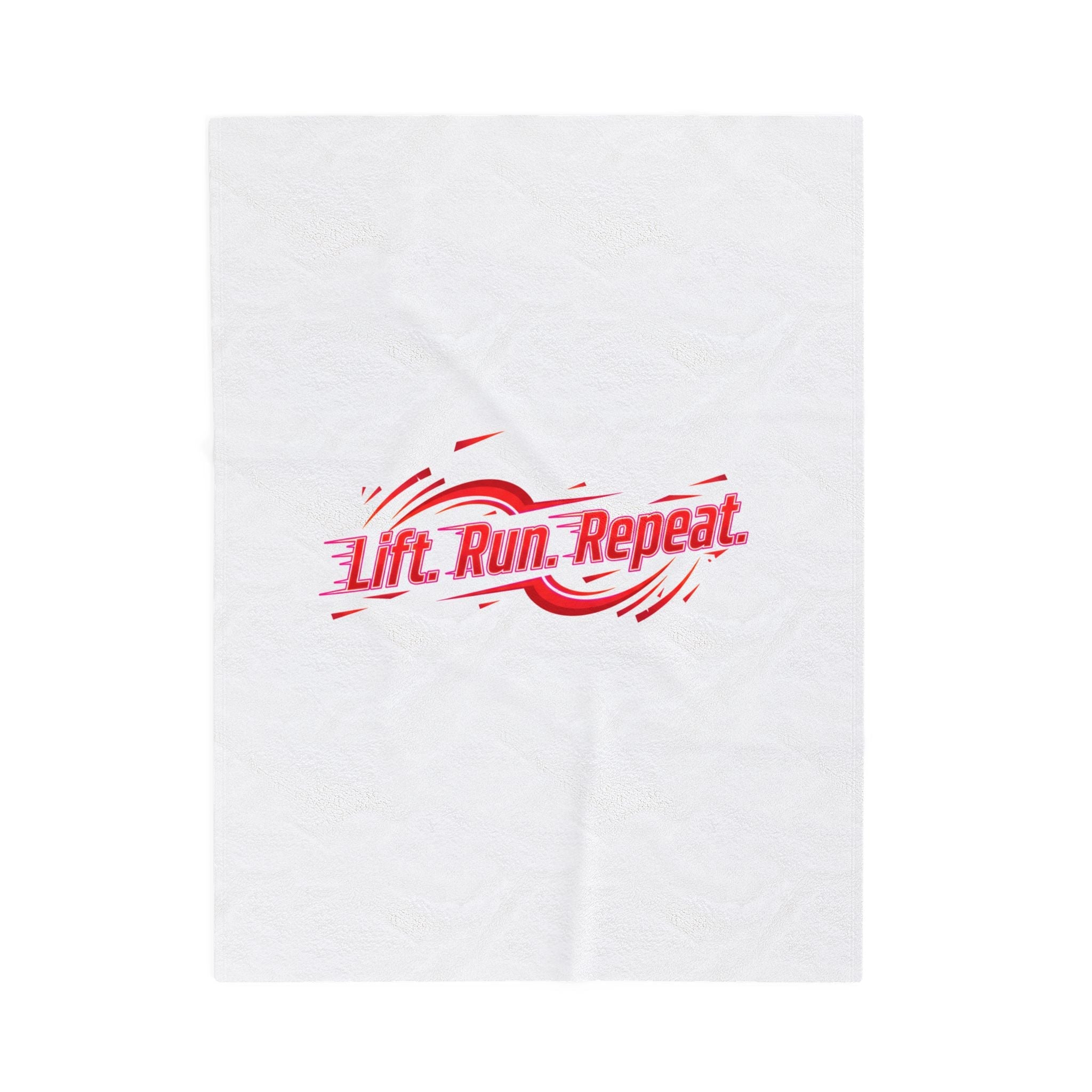 Lift Run Repeat Blanket | Fitness Motivation, Active Lifestyle Throw