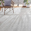 Home Dynamix Tripoli Lydia Geometric Area Rug, Gray/Cream, 6'6"x9'6" Rectangle