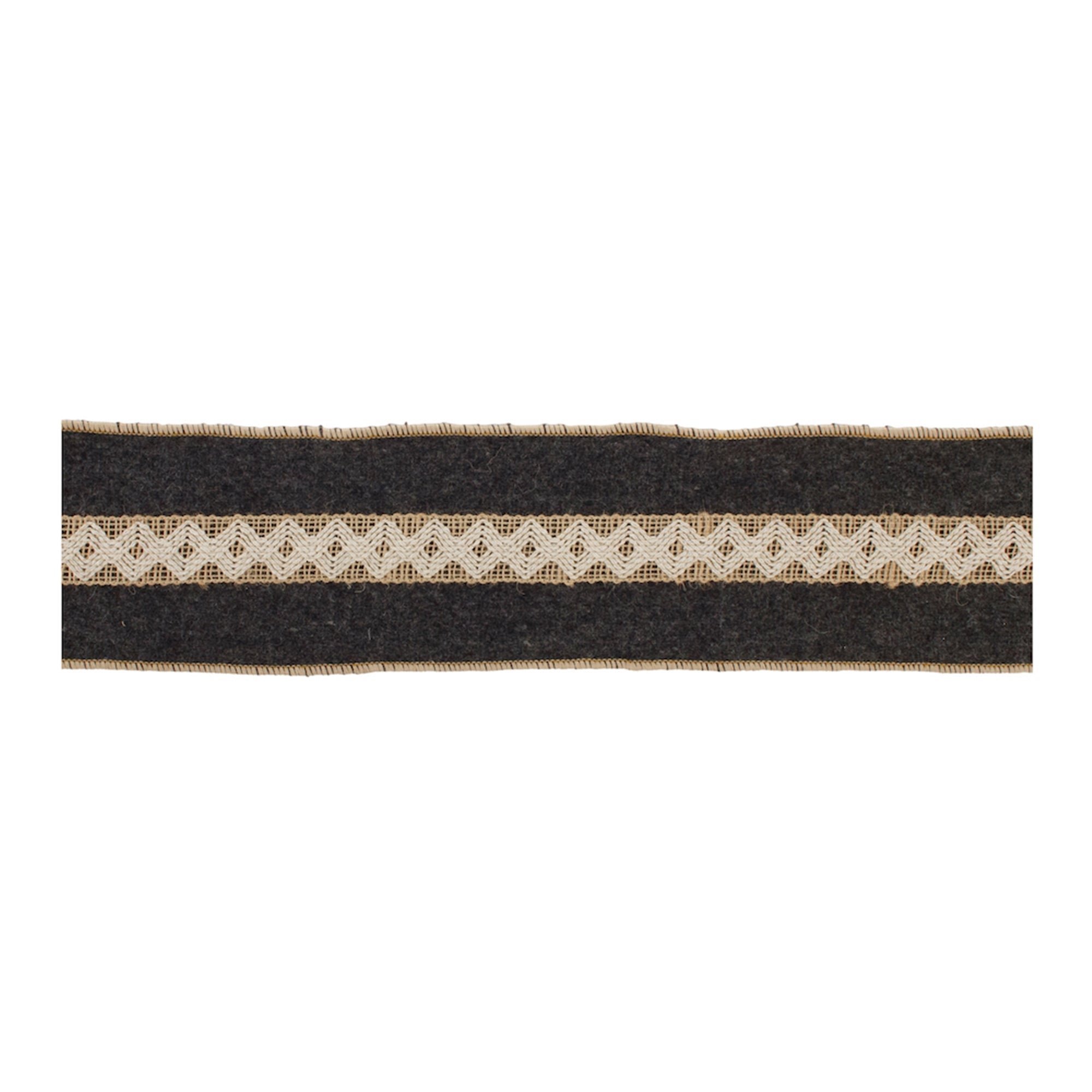 Wool Holiday Ribbon (Set of 2)