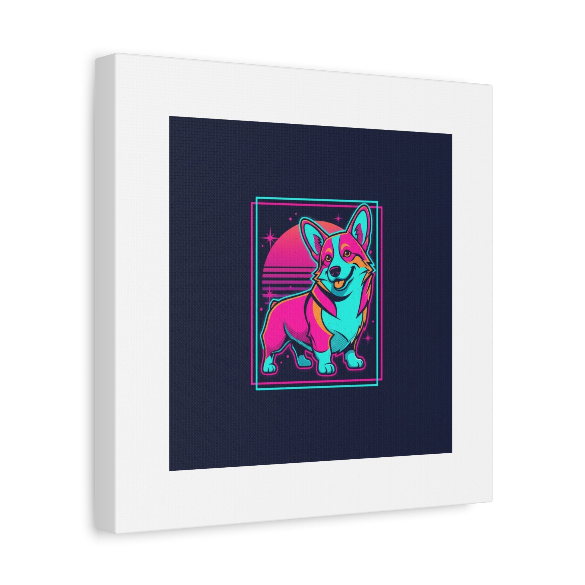 Platonic Love Corgi Canvas | Friendship Valentine, Galentine’s Wall Art