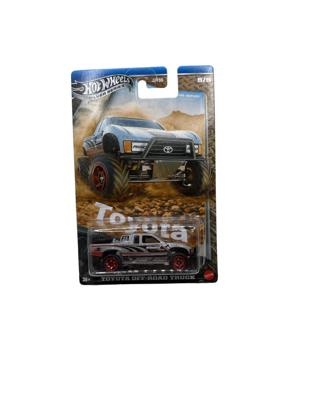 Hot Wheels Toyota Off-Road Truck Diecast silver