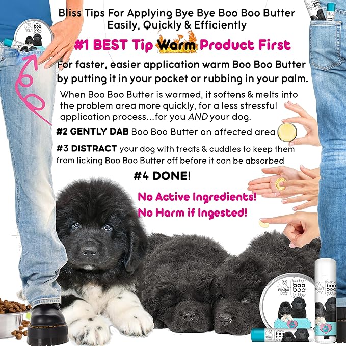 The Blissful Dog 1 oz TIN Newfoundland Booboo Butter
