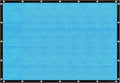 VICLLAX Shade Fabric Sun Shade Cloth with Every 2 FT Grommets for Patio Garden Pergola Cover Canopy 21x24 FT, Mixed Turquoise