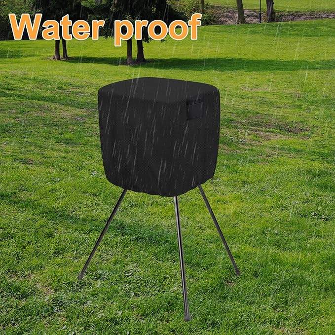 Pitching Machines Cover, Heavy Duty 600D Durable Waterproof Dustproof Cover, Universal Fit for Most Softball/Baseball Machines, All-Weather Indoor/Outdoor Protection( 23.6 X 23.6 X 31.5",Covers Only)