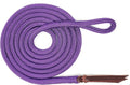 Double Braid Lead Rope with Eye Splice Loop, 12-14FT Lengths (Purple, 14 ft.)