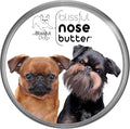 The Blissful Dog Brussels Griffon Nose Butter for Dry, Cracked Skin, Lick-Safe Dog Nose Balm with Moisturizing Shea Butter, Almond, Olive, and Essential Oils, Pet Supplies, Uncented, 4 oz.