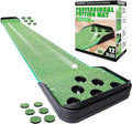 CHAMPKEY Golf Putting Green Indoor - Advanced Guides Golf Putting Mat - Enhance Putting Accuracy and Challenge