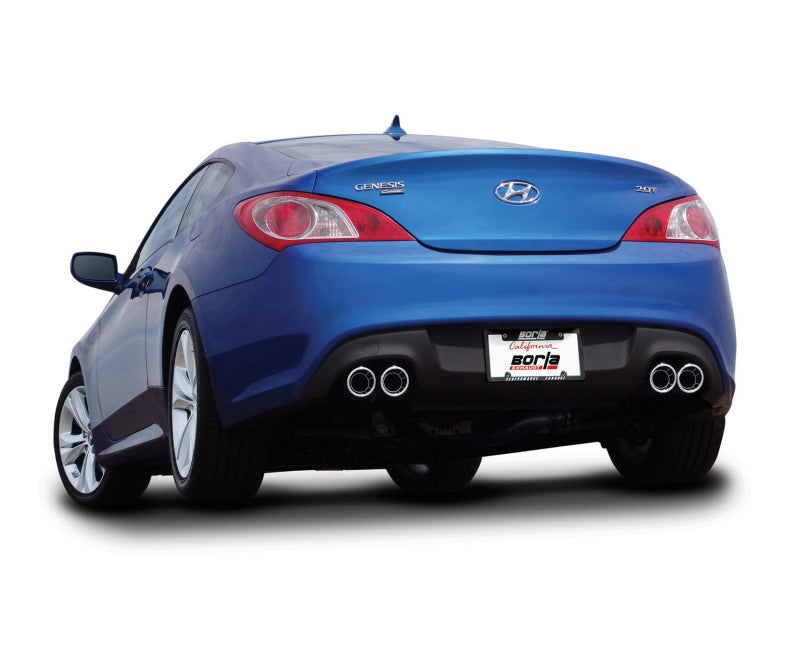 Borla 10-14 Genesis Coupe 2.0L Turbo ONLY AT/MT RWD 2DR Catback Exhaust 140350