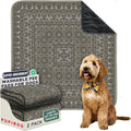 Washable Pee Pads for Dogs - Super Absorbent Reusable Puppy Training Pads - 100% Waterproof, Leak-Proof & Non-Slip Whelping Pads for Pet Housebreaking