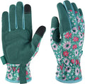 Gardening Gloves for Women and Men, Garden Gloves with Touch Screen, Thorn Proof Puncture Resistant Working Gloves, Gardening Gifts for Women, Size Medium