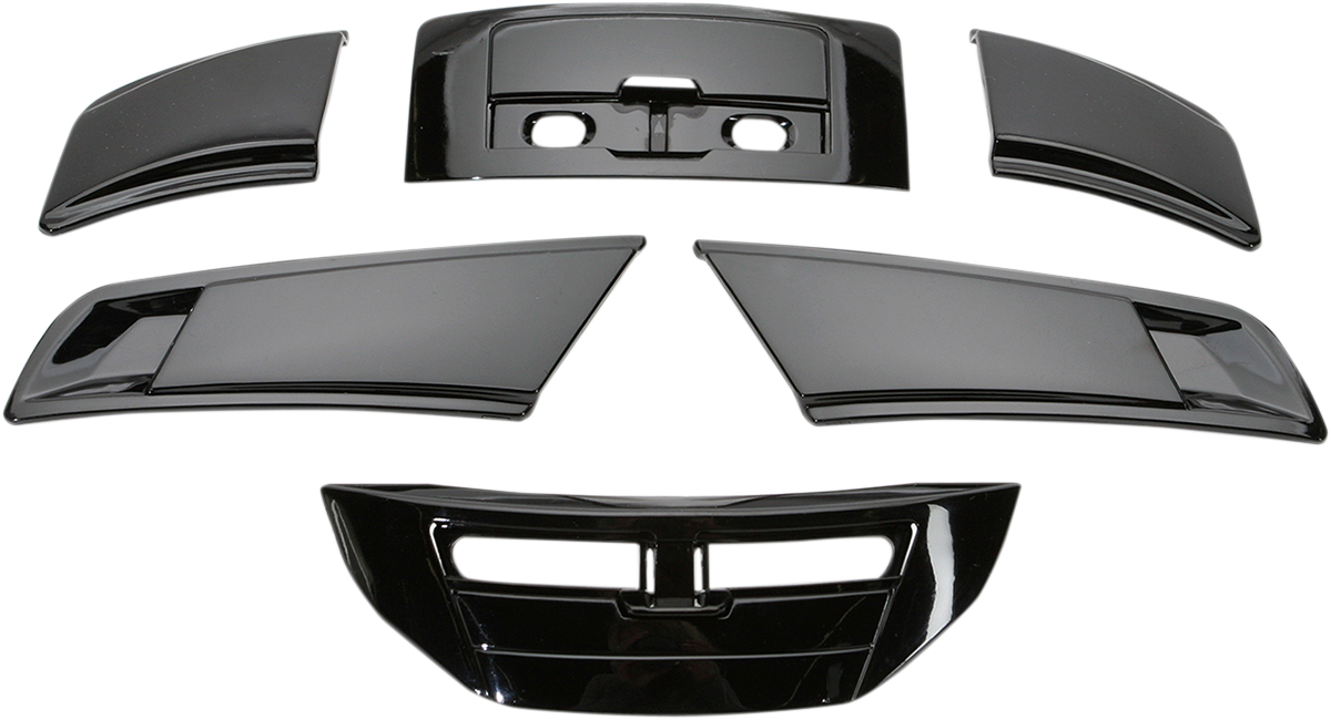 Z1R, Z1R Youth Strike Vent Kit - Black (Part Number 0133-0241)