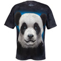 Panda Face Tie-Dye Cotton T-Shirt, Unisex Short Sleeve Tee by GreaterGood