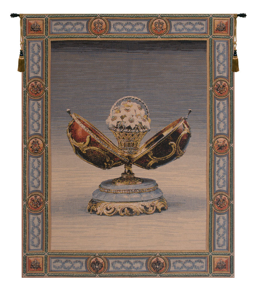 Spring Flower - Russian Jewel II Belgian Tapestry Wall Art
