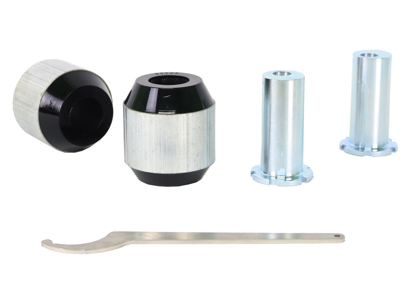 Whiteline 18-23 Kia Stinger Front Control Arm Lower Bushing Kit Double Offset KCA500