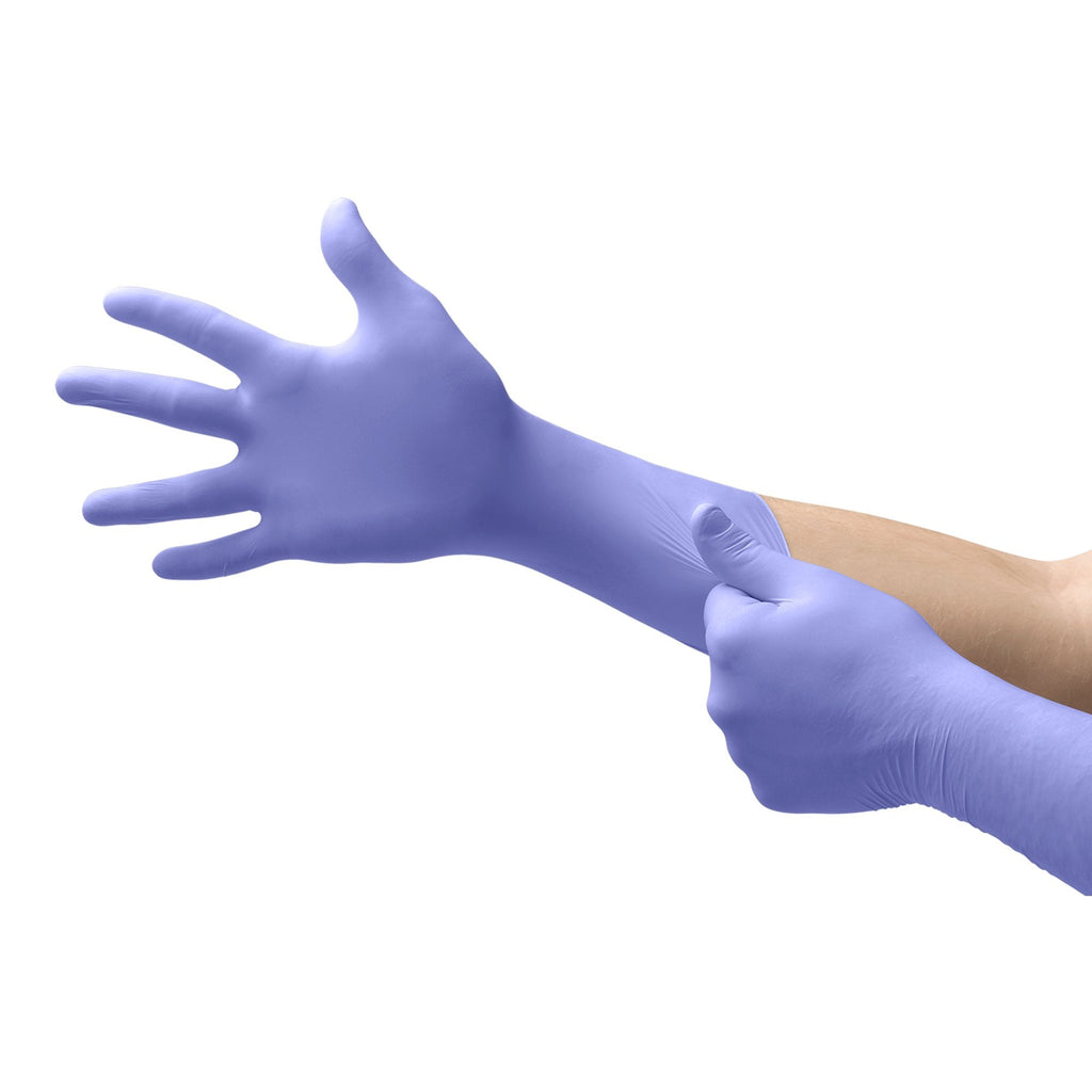 Supreno® EC Nitrile Extended Cuff Length Exam Glove, 2X-Large, Blue SEC-375-XXL