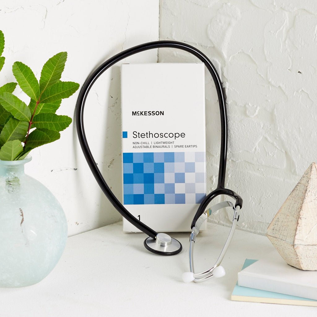McKesson Classic Stethoscope, Black Tubing 01-660BKGM