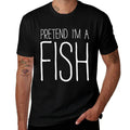 Pretend Im A Fish Adult Kids Men Women Costume  Vintage-inspired T-Shirt