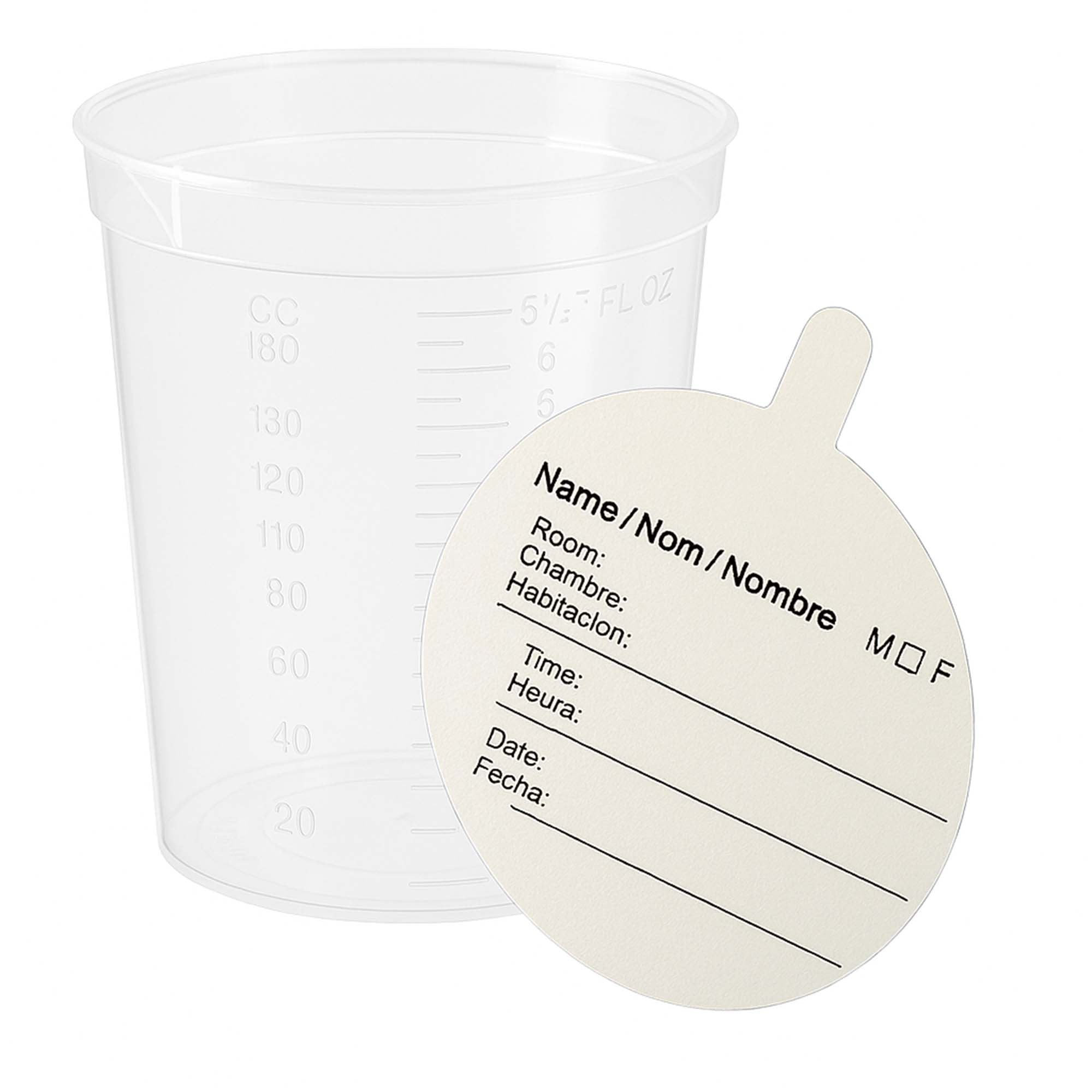 Globe Scientific Specimen Container with Pour Spout, 192 mL 5920