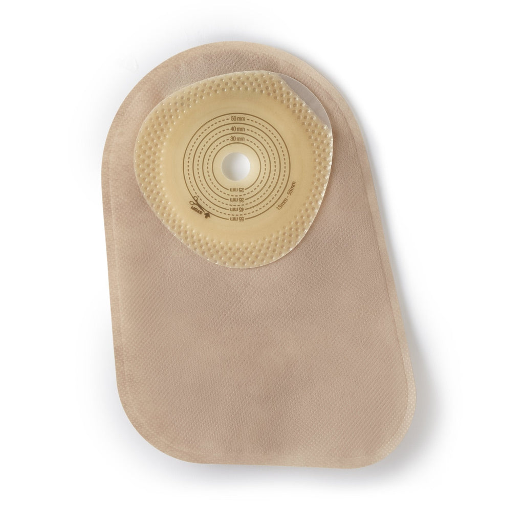 Premier™ 1-Piece Transparent Colostomy Pouch, Cut to Fit Stomas up to 55 mm 82400