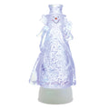 LED Snowman Snow Globe 10"H