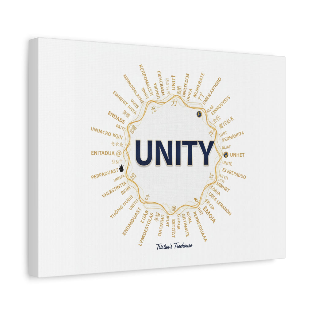 UNITY Canvas, Matte Stretched 1.25" | Dry January sober curious decor