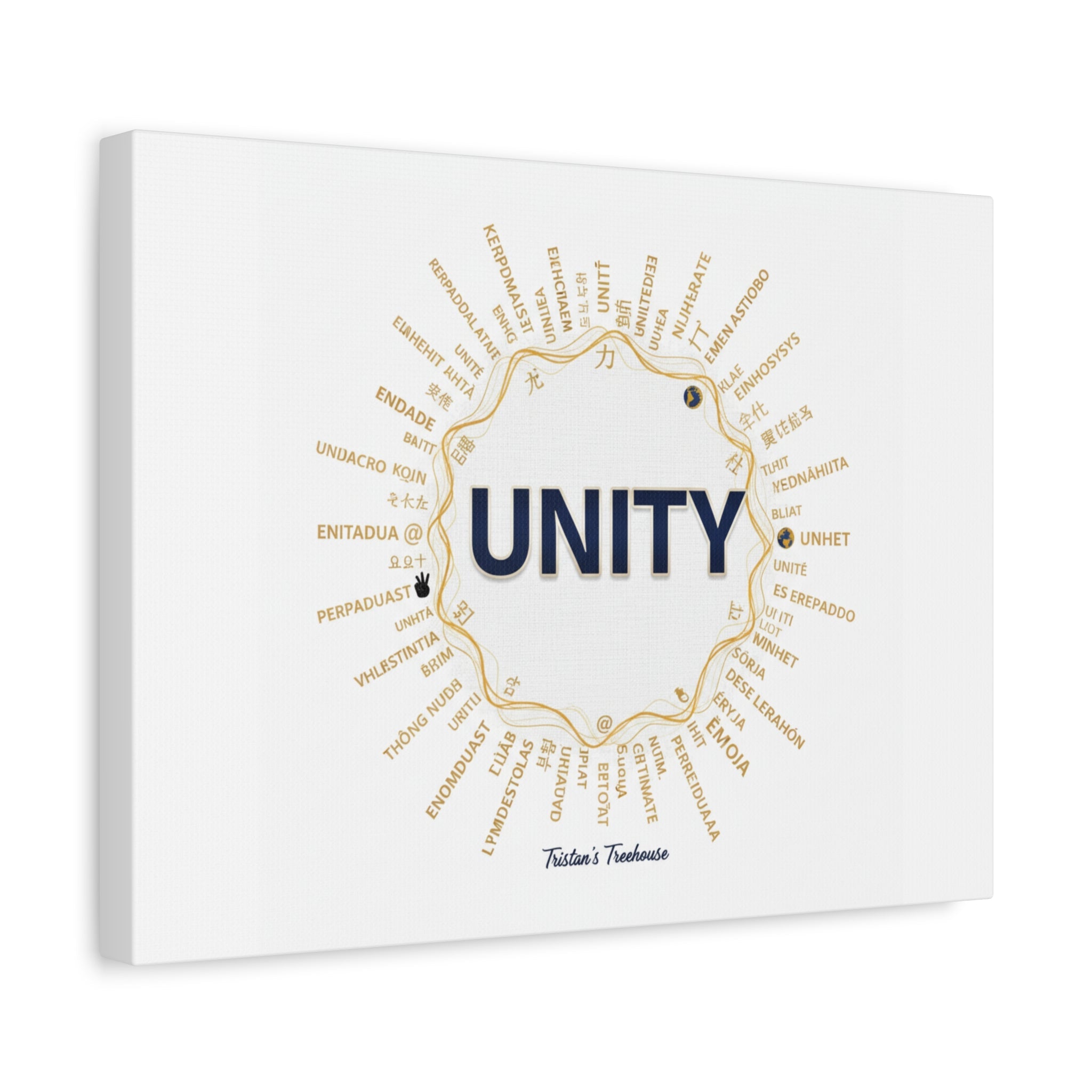 UNITY Canvas, Matte Stretched 1.25" | Dry January sober curious decor