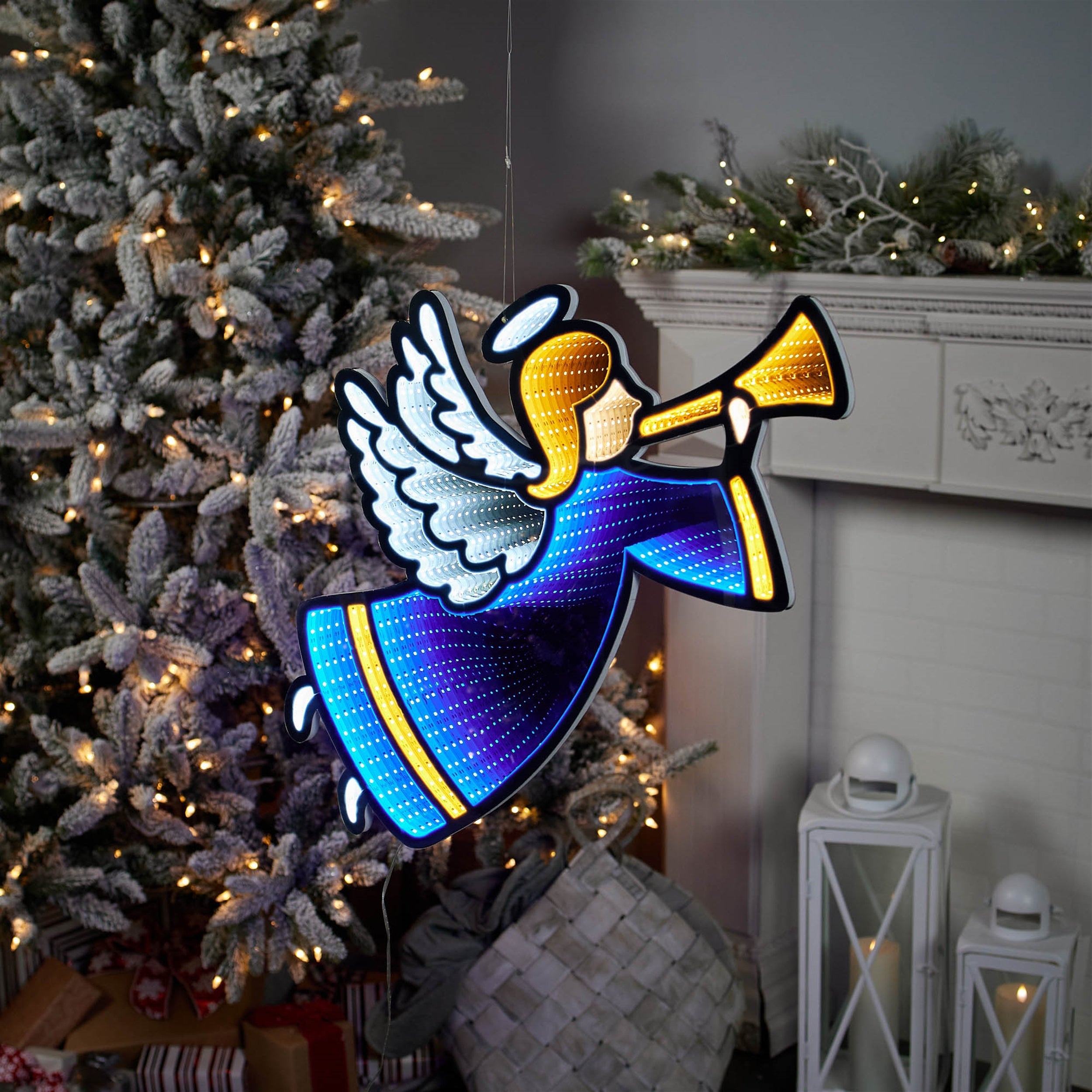 Angel with Horn Ekkolight 24.5"H