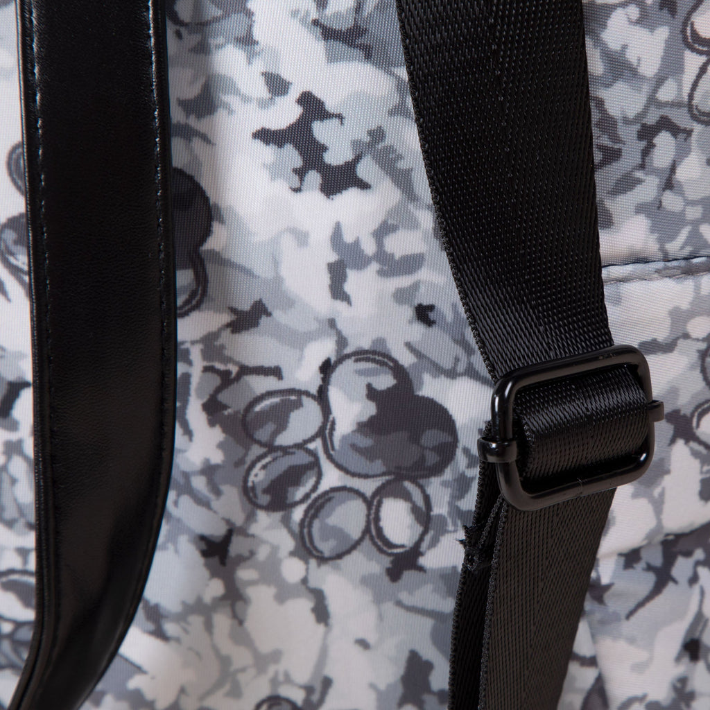 GreaterGood Paw Print Shoulder Tote Bag with Faux Leather Handles