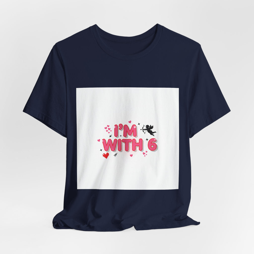 Valentine's I with 6 for 7 grid Tee