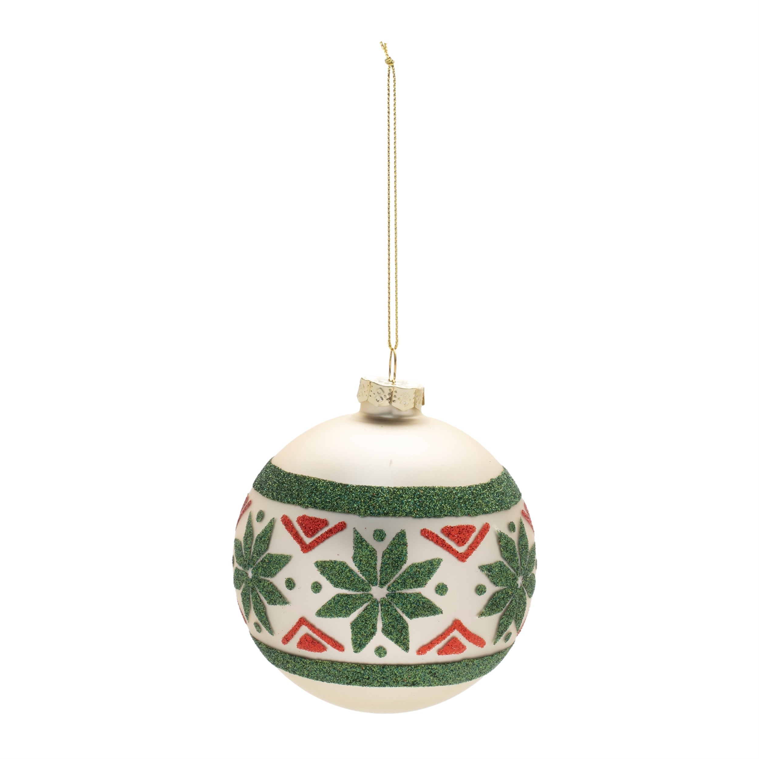 Nordic Glass Ball Ornament (Set of 6)