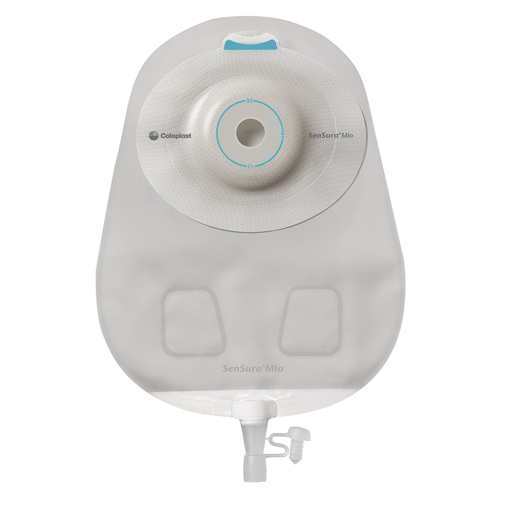 SenSura® Mio Convex Soft 1-Piece Transparent Urostomy Pouch, 10 – 50 mm Stomas 16810