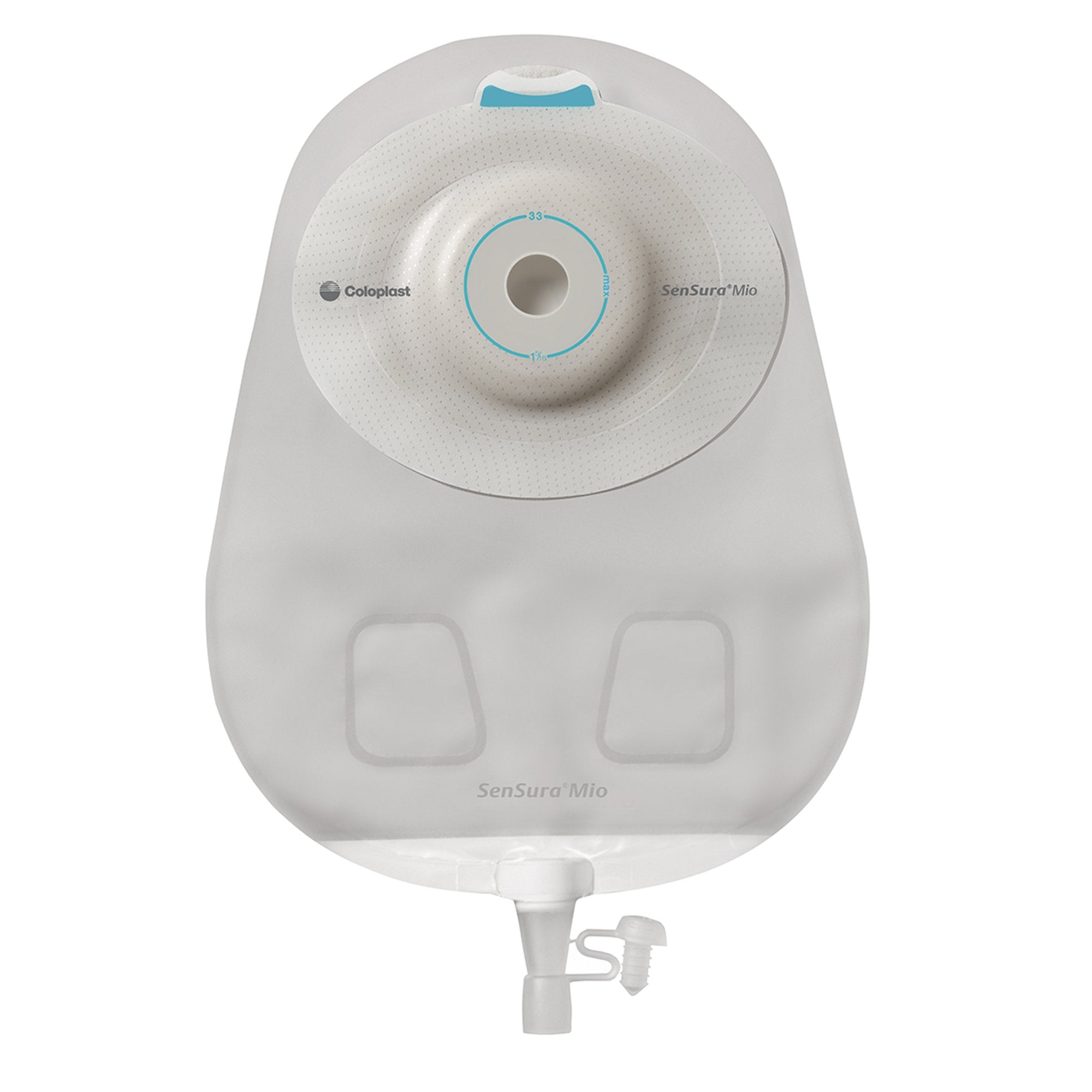 SenSura® Mio Convex Soft 1-Piece Transparent Urostomy Pouch, 10 – 50 mm Stomas 16810