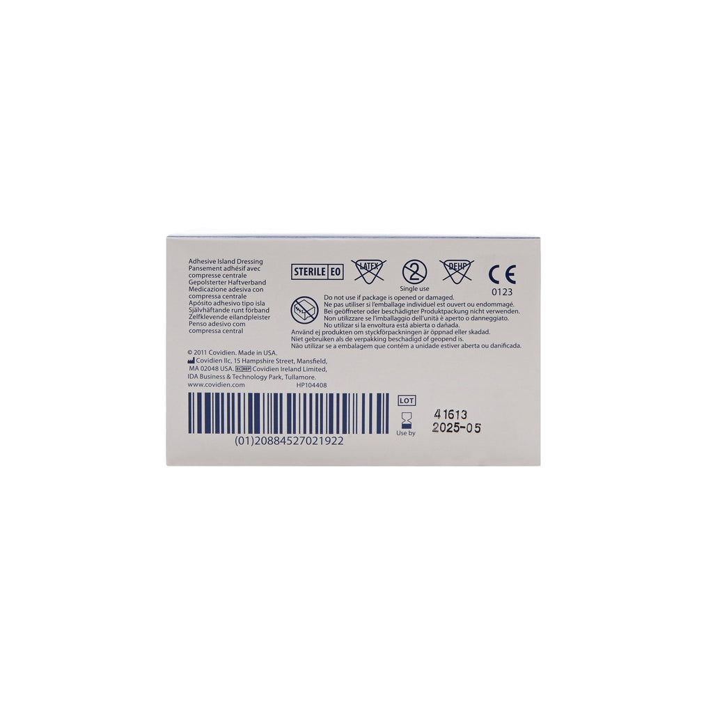 Telfa™ White Adhesive Strip, 2 x 3-3/4 Inch 7539LF